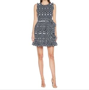 Kate Spade Navy and White Floral Dress